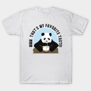 Panda mmm T-Shirt